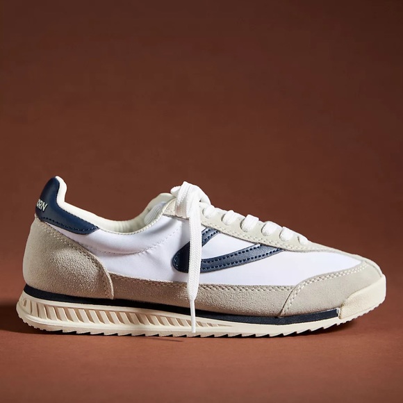 Tretorn Shoes - TRETORN Rawlins 2.0 Navy White Sneakers Size 7.5